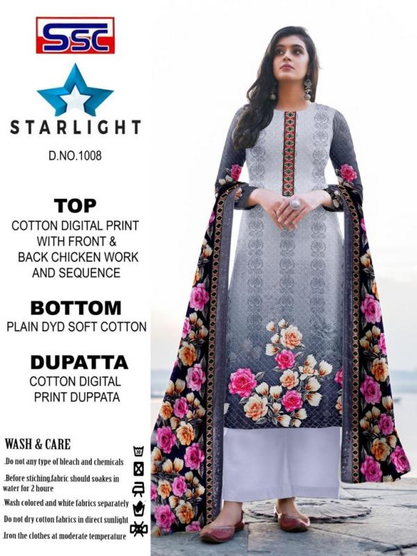 SSC Starlight Vol-1 Cotton Designer Exclusive Dress Material
